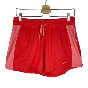 🦋 Nike Running Athletic Shorts Orange Womens Medium